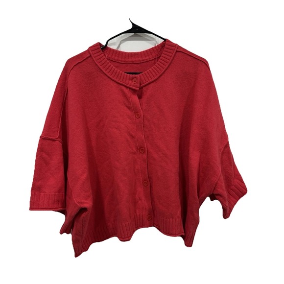 Anthropologie Sweaters - NWT Women's Pilcro Anthropologie THE GOLDIE COTTON CREW NECK SWEATER: CARDIGAN